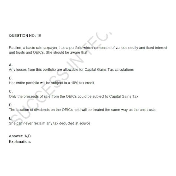 Printout ABA CTFA Certified Trust and Financial Advisor Exam - Picture 6 of 6